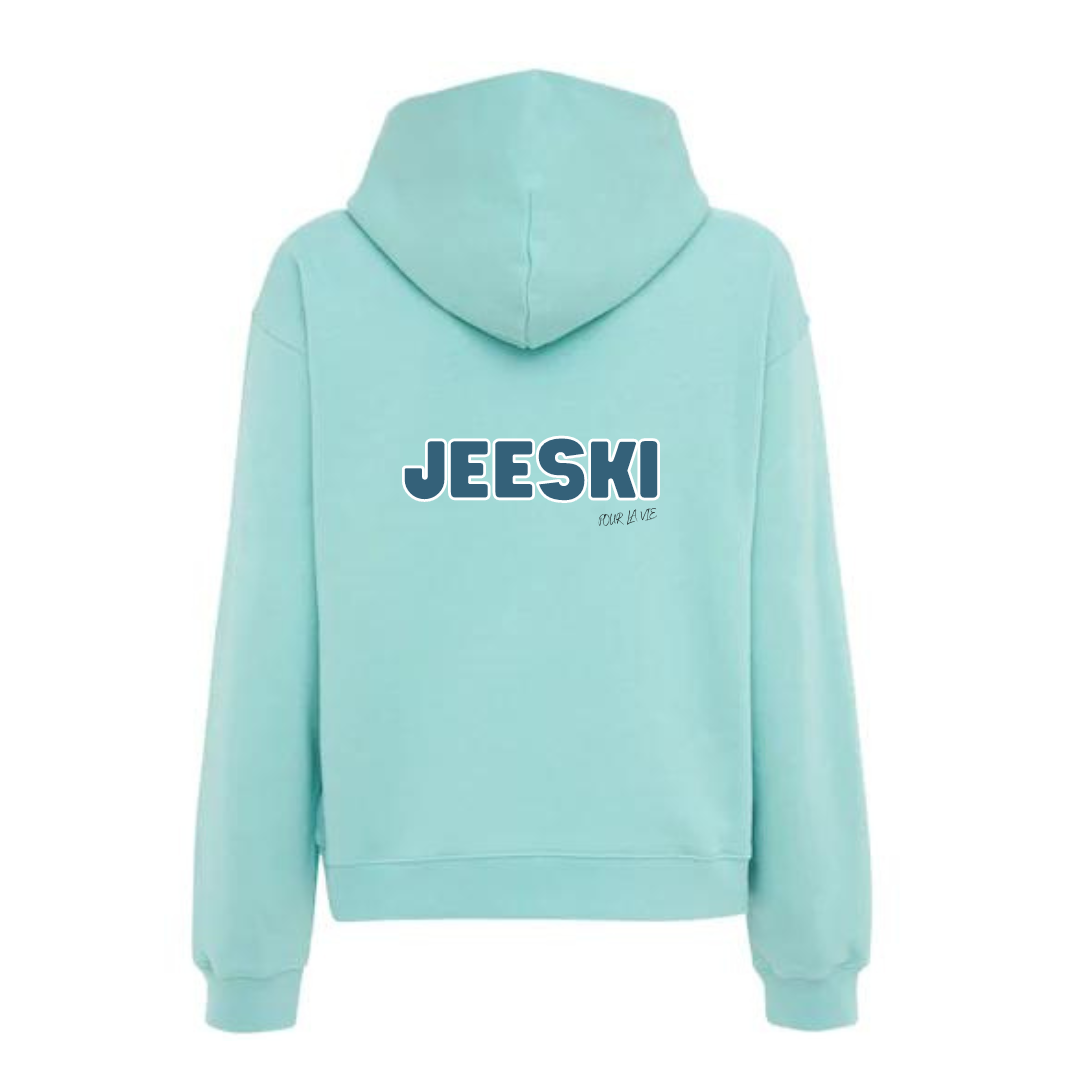 Mint Blue Oversize Hoodie